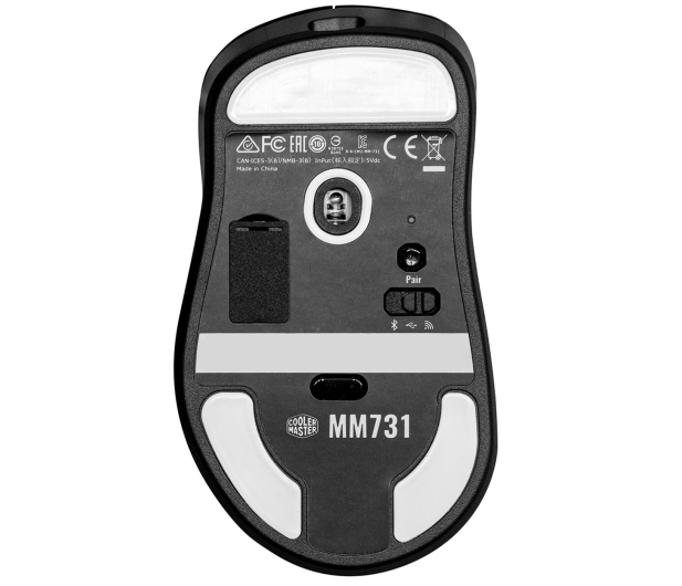 COOLER MASTER Mysz dla graczy MM731 19000 DPI RGB matowa Czarna MM-731-KKOH1 - 723668 - zdjęcie 6